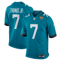 Jacksonville Jaguars Brian Thomas Jr Teal Player Game Jersey