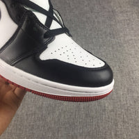 Sneakers, Black Colorway, Leather Footwear, Casual Gift for Sneaker Fans