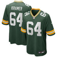 Green Bay Packers Jerry Kramer Green Game Retired Player Jersey