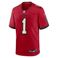 Tampa Bay Buccaneers Number 1 Dad Red Game Jersey