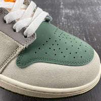 Low Top Sneakers, Black Green Gray Colorway, Lace Up Design, Casual Gift for Sneaker Fans