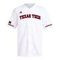 Texas Tech Red Raiders Replica Baseball Jersey - White