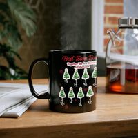 Custom Christmas Tree Office Mug, Best Team Ever Personalized Ceramic Mug, Coworker Holiday Coffee Cup, Appreciation Mug Present