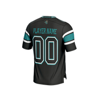 Coastal Carolina Chanticleers NIL Lightweight Collegiate Football Fashion Jersey - Black