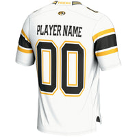 Missouri Tigers NIL Pick-A-Player Football Jersey - White