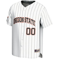Oregon State Beavers NIL Pick-A-Player Lightweight Baseball Jersey - White