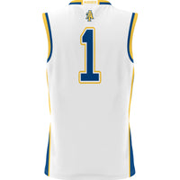 #1 North Carolina A&T Aggies Lightweight Basketball Jersey - White