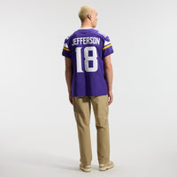 Minnesota Vikings Justin Jefferson Purple Team Elite Jersey