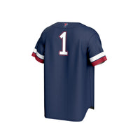 Pennsylvania Quakers Pick-A-Player Baseball Fashion Jersey - Navy