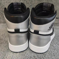 Sneakers, Black Silver Colorway, Lace Up Design, Casual Gift for Sneaker Fans