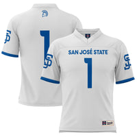 #1 San Jose State Spartans Football Jersey - White