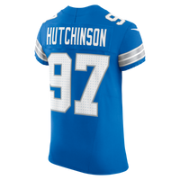 Detroit Lions Aidan Hutchinson Blue Team Elite Jersey