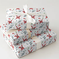 Sporty Christmas Gift Wrap, Santa Pickleball Wrapping Paper, Watercolor Santa Claus Holiday Wrapping Paper, Pickleball Player Gift Wrap