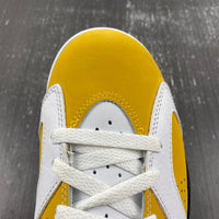 Sneakers, White Black Yellow Colorway, Lace Up Design, Casual Gift for Sneaker Fans