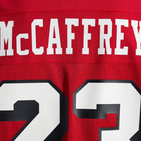San Francisco 49ers Christian McCaffrey Scarlet Alternate Game Player Jersey
