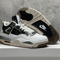 Mid Top Sneakers, White Black Colorway, Lace Up Design, Casual Gift for Sneaker Fans