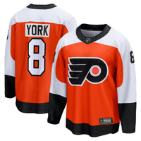 Philadelphia Flyers Cam York Orange Home Breakaway Jersey