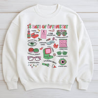 Eye Doctor Christmas Sweatshirt, 12 Days of Optometry Sweatshirt, Optician Holiday Crewneck, Eye Care Xmas Sweater, Optometrist Sweatshirt