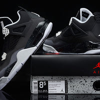 Sneakers, Black Gray Colorway, Lace Up Design, Casual Gift for Sneaker Fans