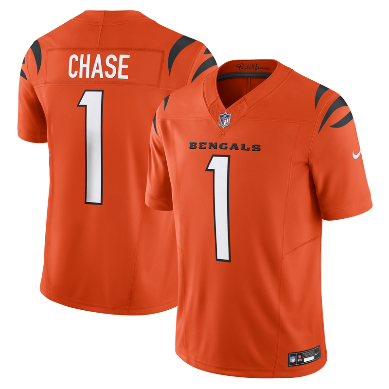 Cincinnati Bengals Ja'Marr Chase Orange Limited Jersey