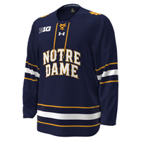 Notre Dame Fighting Irish Replica Hockey Jersey - Navy