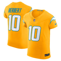 Los Angeles Chargers Justin Herbert Gold Alternate Elite Jersey
