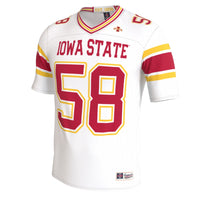 Iowa State Cyclones Lightweight Collegiate Football Whiteout Fashion Jersey