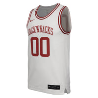 #1 White Arkansas Razorbacks Replica Basketball Jersey