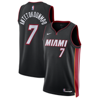 Miami Heat Icon Edition Swingman Jersey - Black - Giannis Antetokounmpo