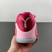 Low Top Sneakers, White Pink Colorway, Lace Up Design, Casual Gift for Sneaker Fans