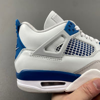 Low Top Sneakers, Blue White Gray Colorway, Lace Up Design, Casual Gift for Sneaker Fans