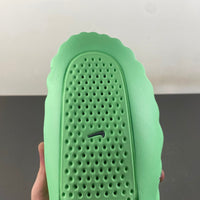 Slides, Green Colorway, Slip On Design, Casual Gift for Shoe Lovers
