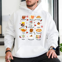 Festive Tamales Holiday Sweatshirt, Mexican Christmas Hoodie, Latina Feliz Navidad Pullover, Hispanic Culture Xmas Sweater Present