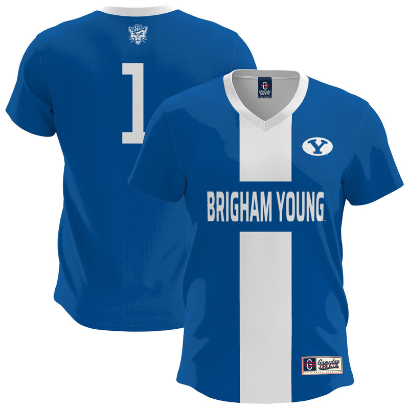 BYU Cougars Lightweight Soccer Fashion Jersey - Royal