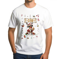 Rude Christmas Reindeer Tee, Humorous Reindeer Shirt, Sarcastic Holiday Reindeer T-Shirt, Humor Graphic Shirt, Xmas Present for Men and Women