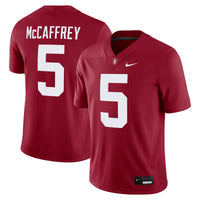 Christian McCaffrey #5 Stanford Cardinal Alumni Player Game Jersey - Cardinal