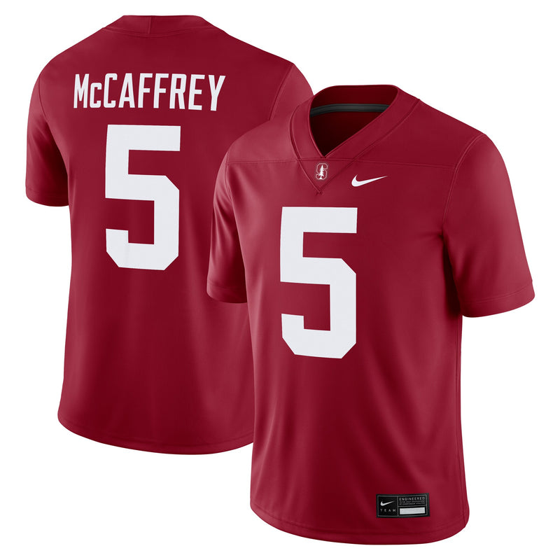 Christian McCaffrey #5 Stanford Cardinal Alumni Player Game Jersey - Cardinal