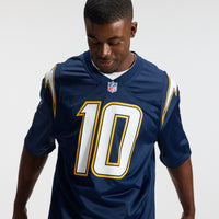 Los Angeles Chargers Justin Herbert Navy Alternate Super Chargers Game Player Jersey