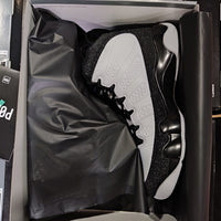 Sneakers, White Black Colorway, Lace Up Design, Casual Gift for Sneaker Fans