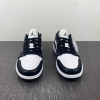 Low Top Sneakers, White Black Colorway, Lace Up Design, Casual Gift for Sneaker Fans