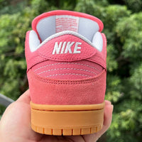 Low Top Sneakers, Coral Colorway, Lace Up Design, Casual Gift for Sneaker Fans