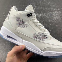 Low Top Sneakers, Off White Colorway, Lace Up Design, Casual Gift for Sneaker Fans