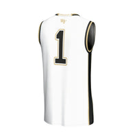 #1 Wake Forest Demon Deacons Lightweight Basketball Fashion Jersey - White