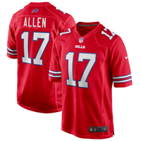 Buffalo Bills Josh Allen Red Alternate Game Player Jersey