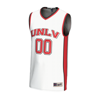UNLV Rebels Basketball NIL Pick-A-Player Lightweight Basketball Fashion Jersey - White