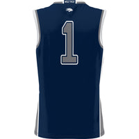 #1 Nevada Wolf Pack Lightweight Basketball Jersey - Navy