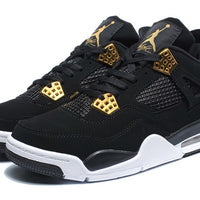 Sneakers, White Black Gold Colorway, Lace Up Design, Casual Gift for Sneaker Fans