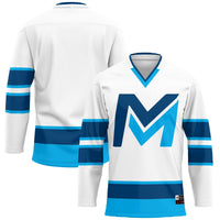 Mid Michigan College Hockey Jersey - White