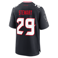 Houston Texans M.J. Stewart Navy Team Game Jersey