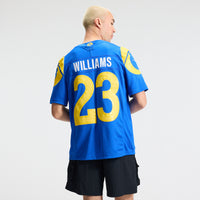Los Angeles Rams Kyren Williams Royal Team Stitched Limited Jersey